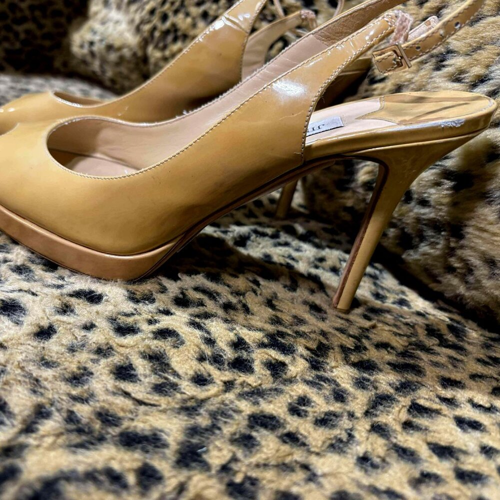 Jimmy Choo Peep-Toe Heels